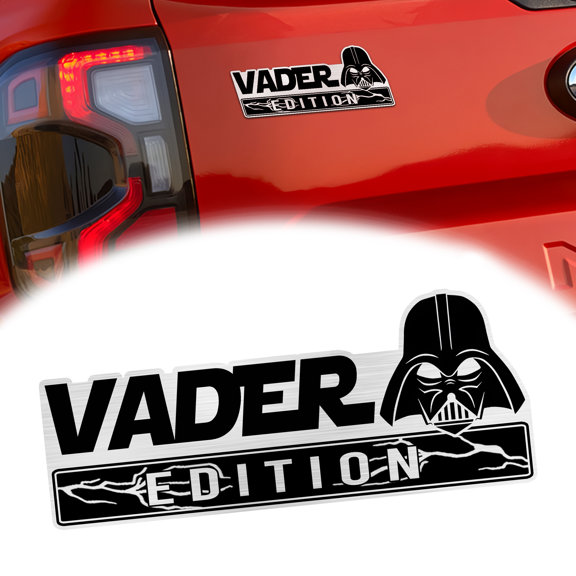 Darth Vader Laser Engraved Car Emblem MS10205