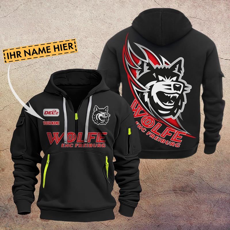 De Ehc Freiburg Quarter Zip Hoodie PT70719