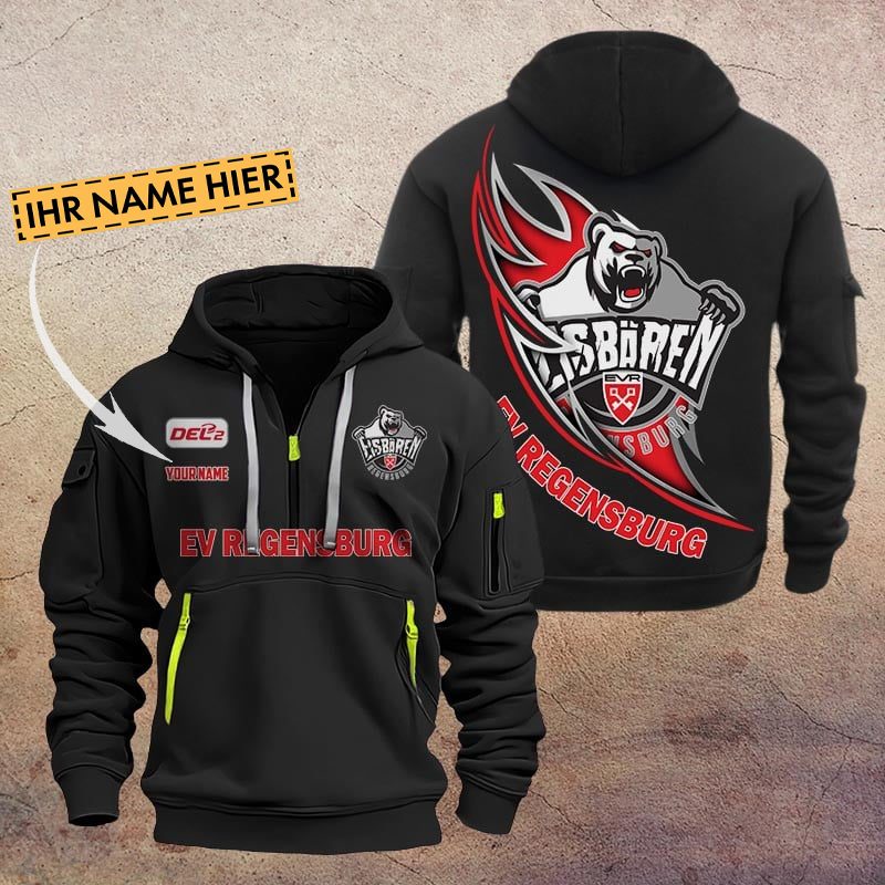 De Eisbren Regensburg Quarter Zip Hoodie PT70722