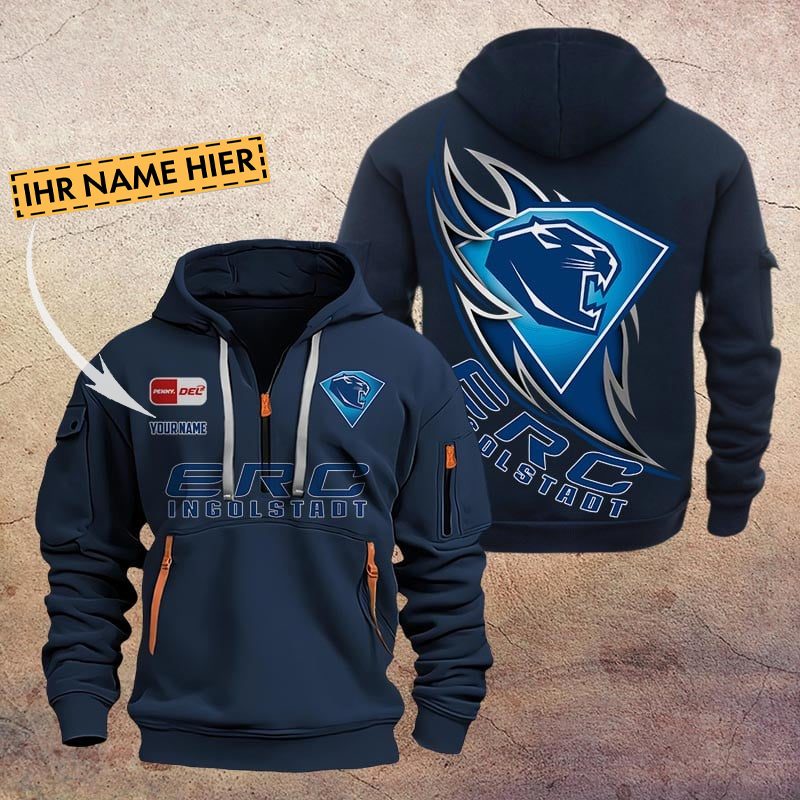 De Erc Ingolstadt Quarter Zip Hoodie PT70724