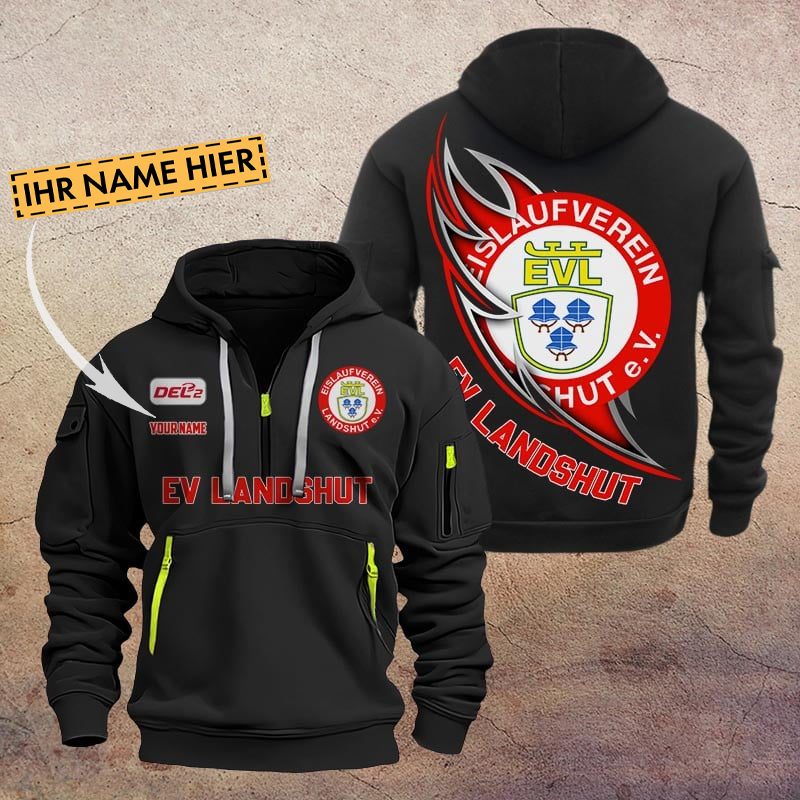 De Ev Landshut Quarter Zip Hoodie PT70726
