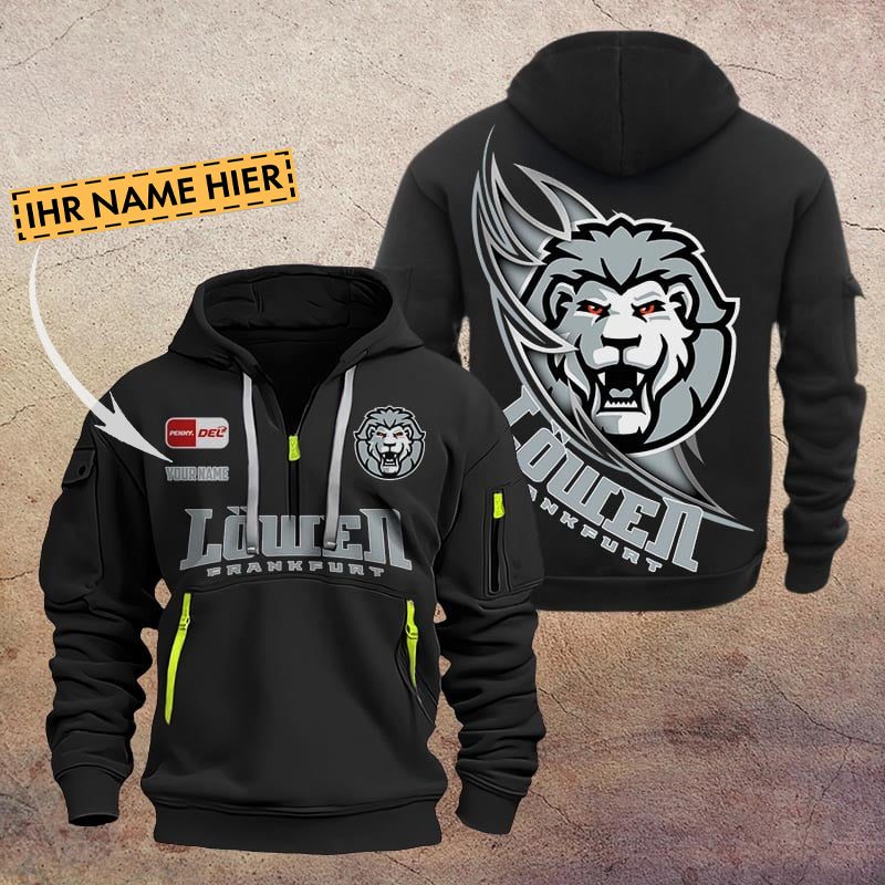 De Lwen Frankfurt Quarter Zip Hoodie PT70733