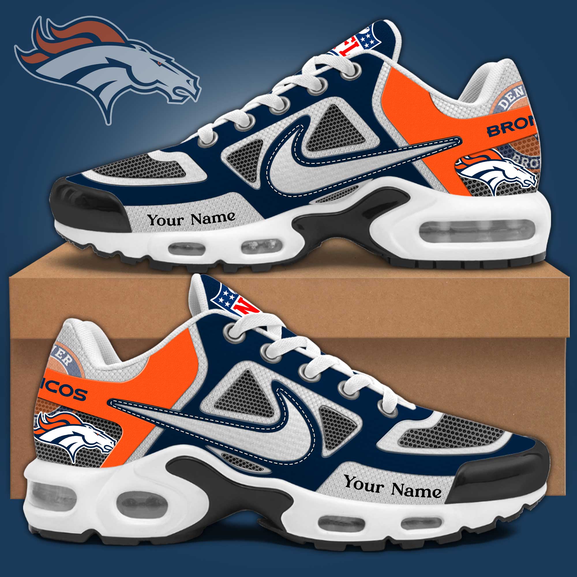 Denver Broncos Sport Shoes Editions Limited PT72302
