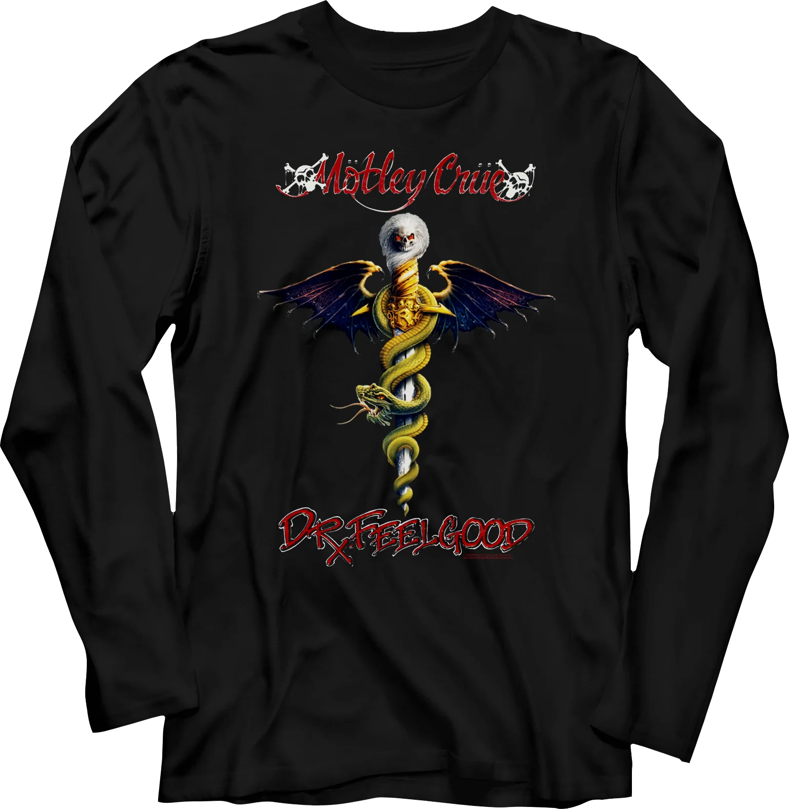 Dr. Feelgood Motley Crue Long Sleeve Shirt MS02749