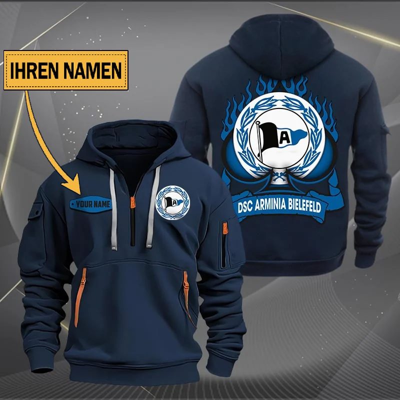 Dsc Arminia Bielefeld Quarter Zip Hoodie PT70743