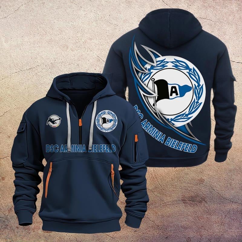 Dsc Arminia Bielefeld Quarter Zip Hoodie PT70745