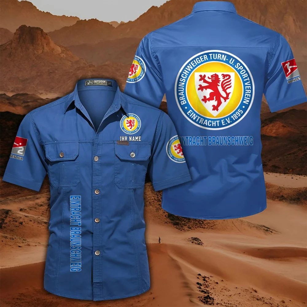 Eintracht Braunschweig Pocket Short Sleeve Shirt PT71351