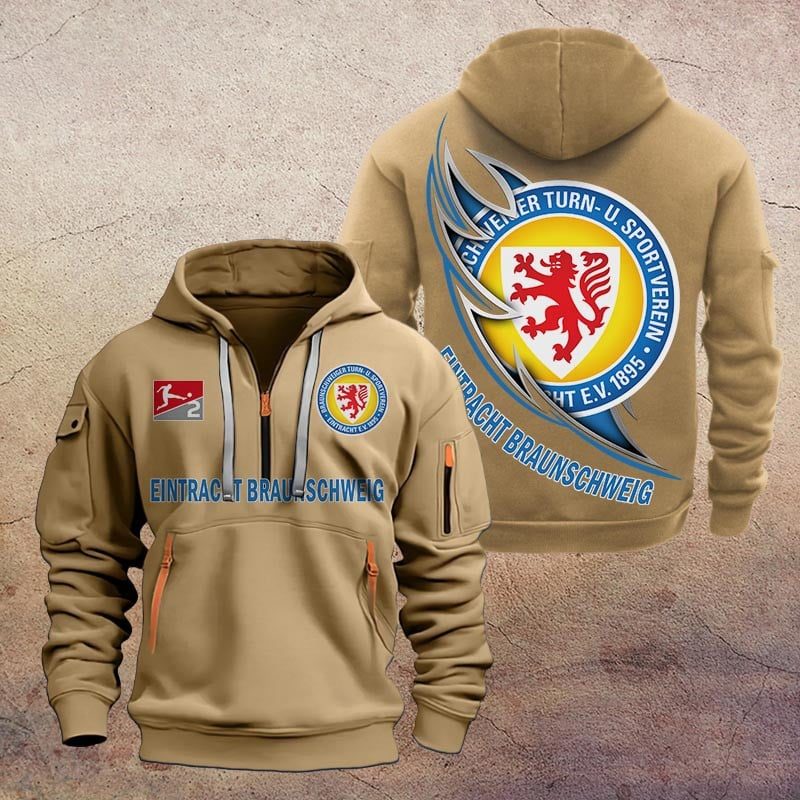 Eintracht Braunschweig Quarter Zip Hoodie PT70755