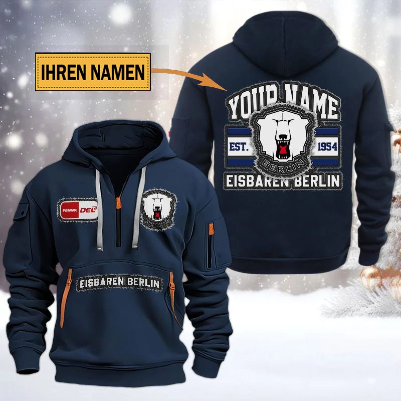 Eisbren Berlin Quarter Zip Hoodie PT70761