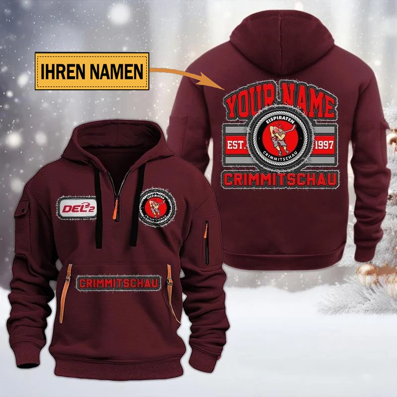 Eispiraten Crimmitschau Quarter Zip Hoodie PT70763