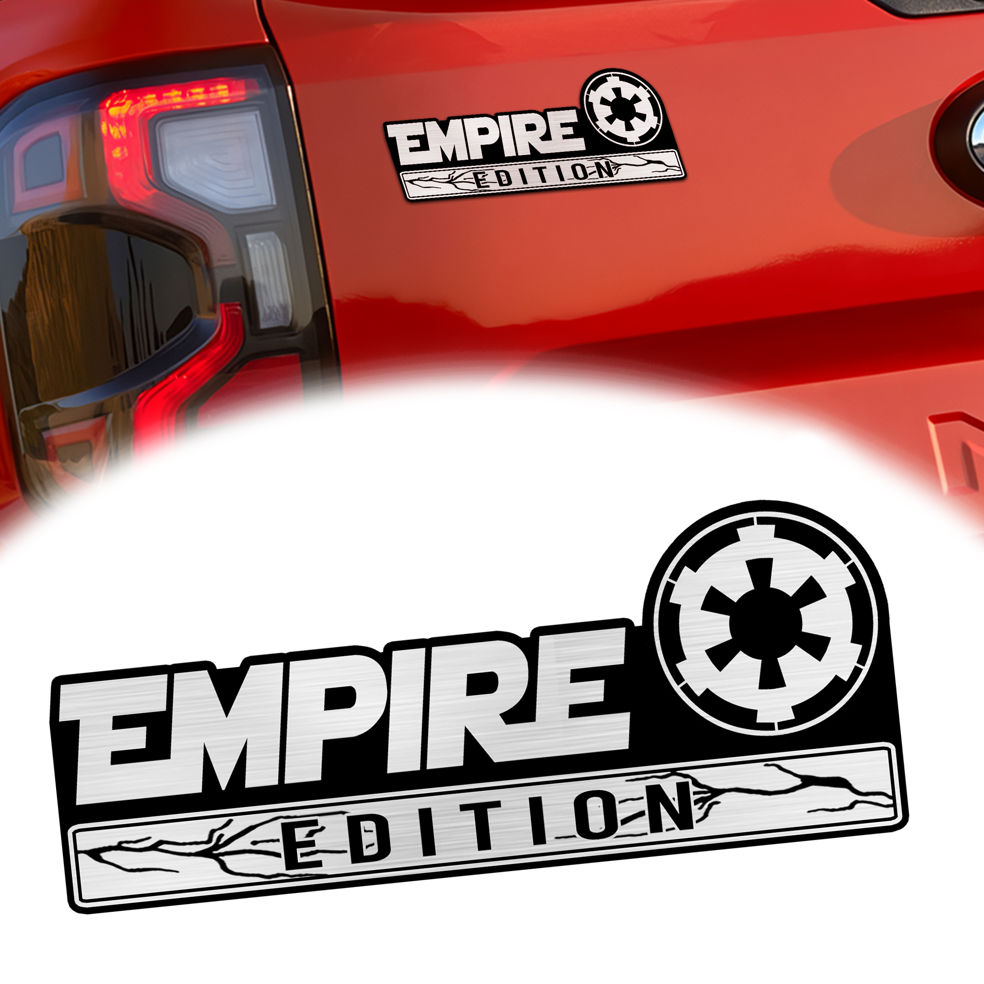 Empire Laser Engraved Car Emblem MS10212