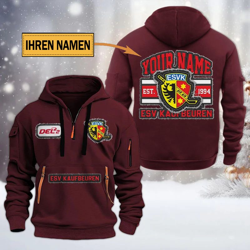 Esv Kaufbeuren Quarter Zip Hoodie PT70765
