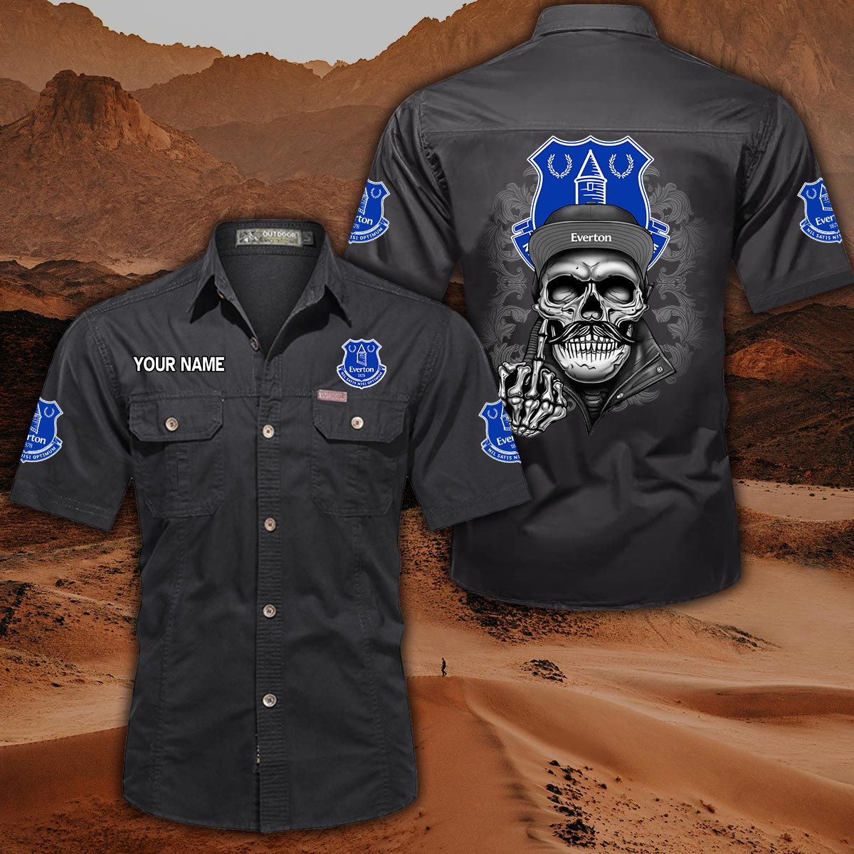 Everton Pocket Short Sleeve Shirt PT69636