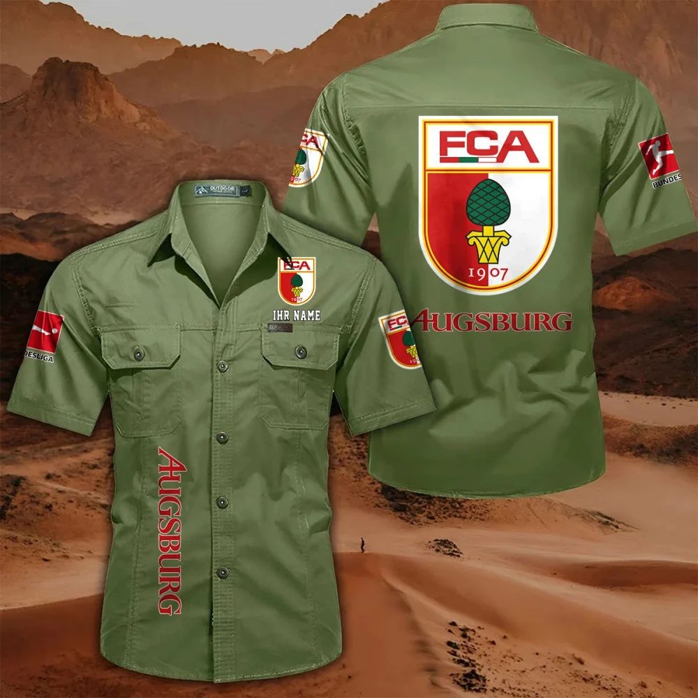 Fc Augsburg Pocket Short Sleeve Shirt PT71357