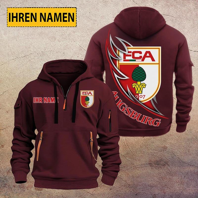 Fc Augsburg Quarter Zip Hoodie PT70768