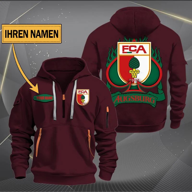 Fc Augsburg Quarter Zip Hoodie PT70769