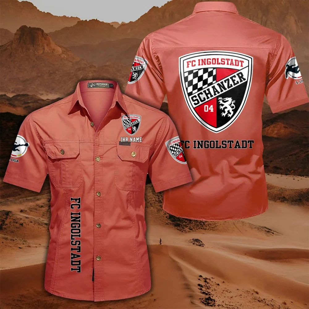 Fc Ingolstadt 04 Pocket Short Sleeve Shirt PT71365