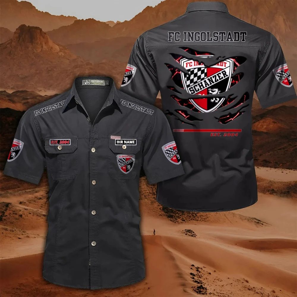 Fc Ingolstadt 04 Pocket Short Sleeve Shirt PT71366