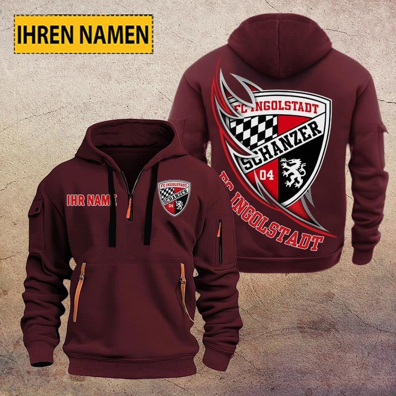 Fc Ingolstadt 04 Quarter Zip Hoodie PT70780