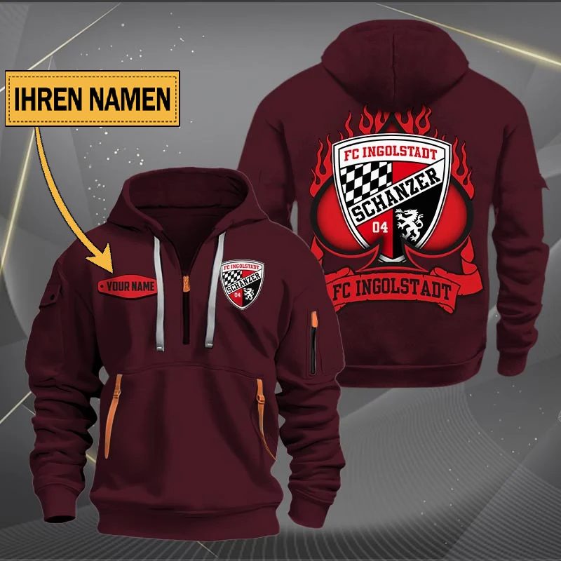 Fc Ingolstadt 04 Quarter Zip Hoodie PT70781