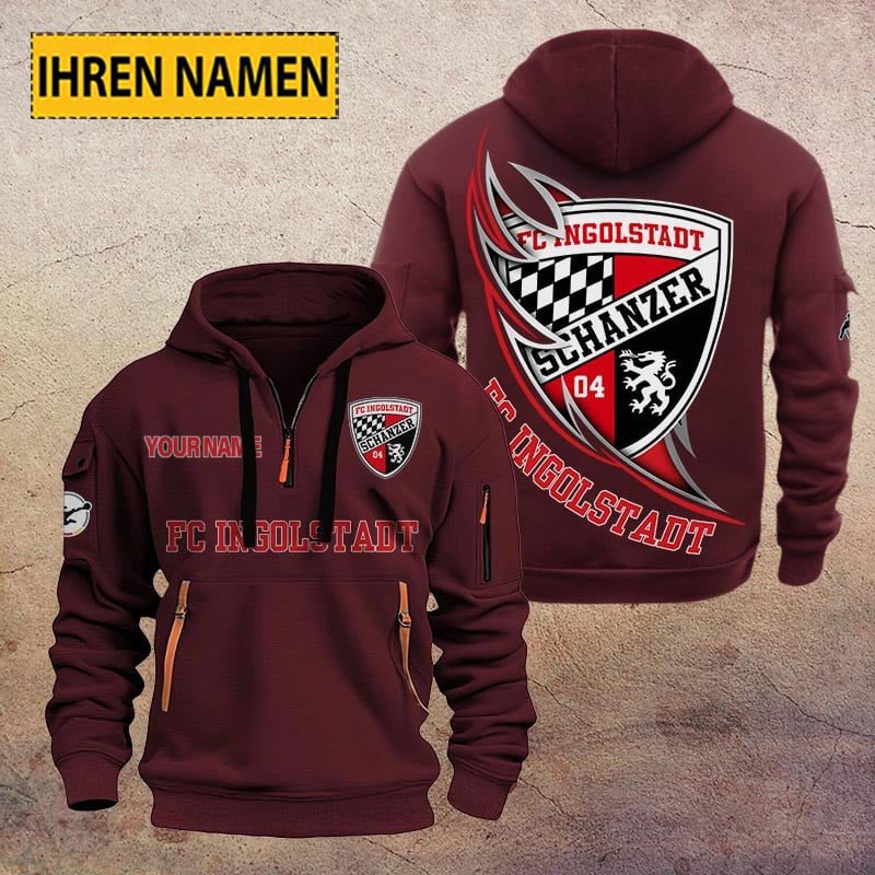 Fc Ingolstadt 04 Quarter Zip Hoodie PT70782