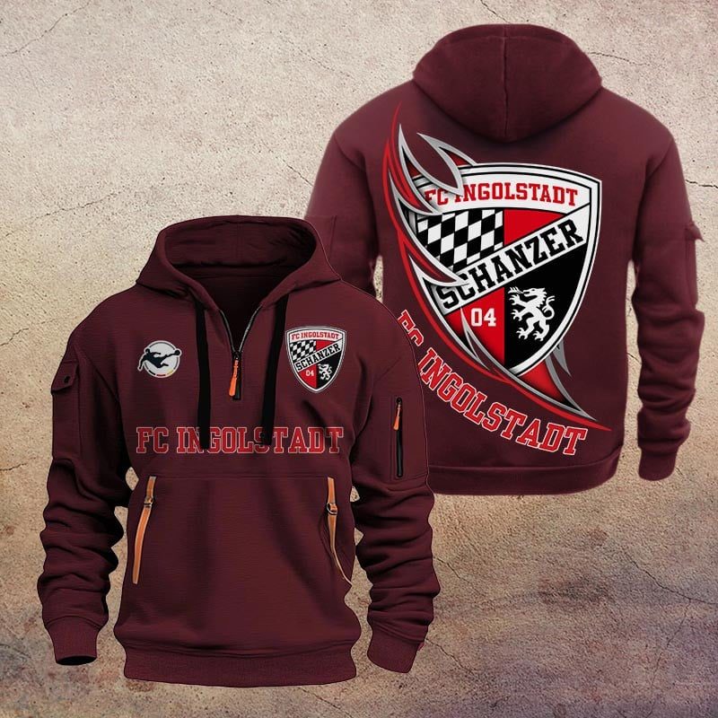 Fc Ingolstadt 04 Quarter Zip Hoodie PT70783
