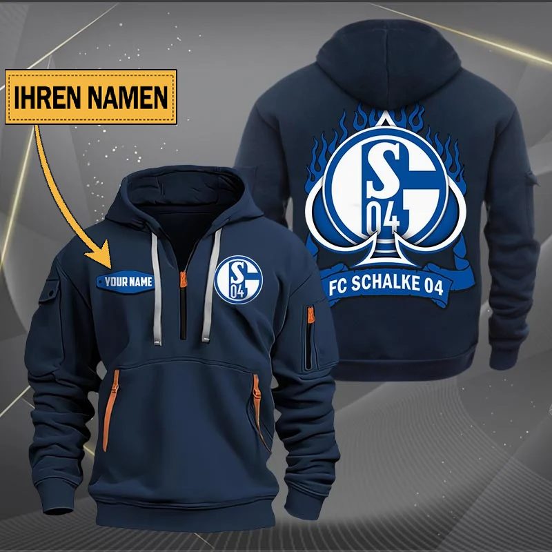 Fc Schalke 04 Quarter Zip Hoodie PT70786