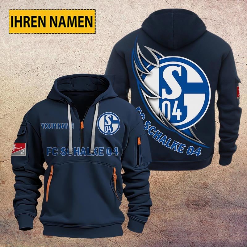 Fc Schalke 04 Quarter Zip Hoodie PT70787