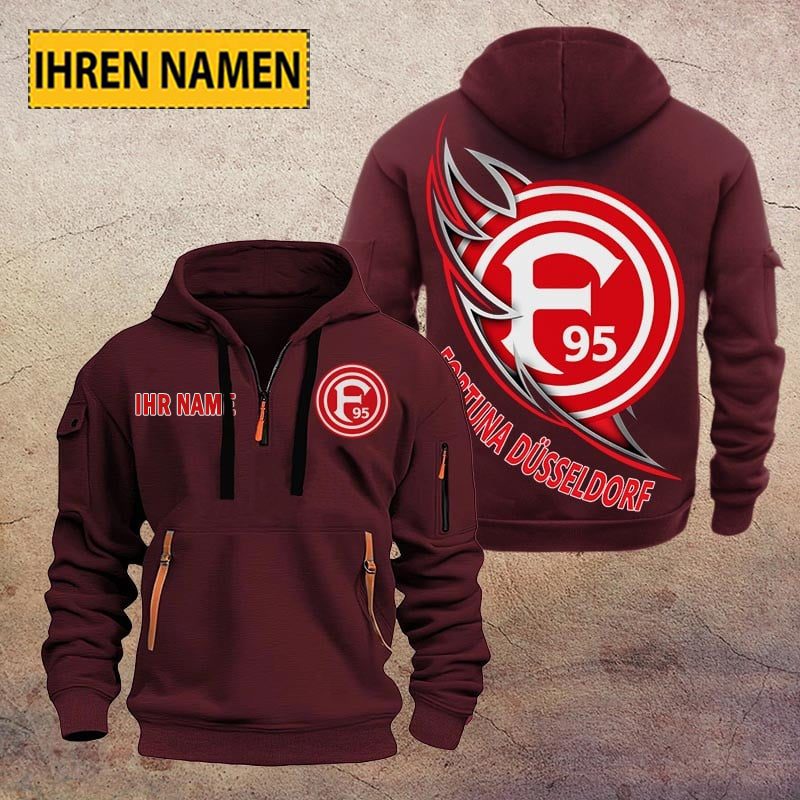 Fortuna Dusseldorf Quarter Zip Hoodie PT70796