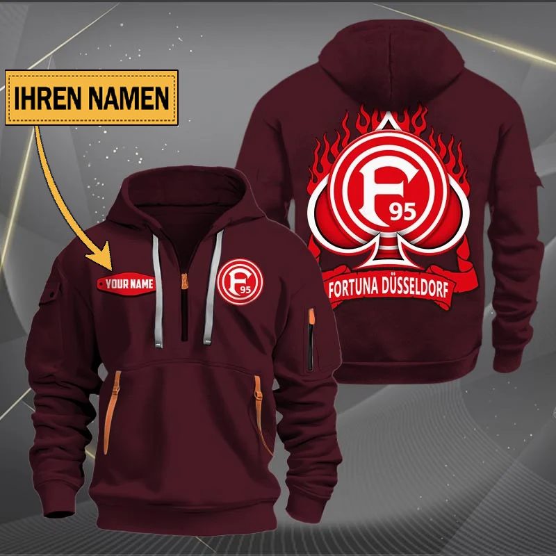 Fortuna Dusseldorf Quarter Zip Hoodie PT70797