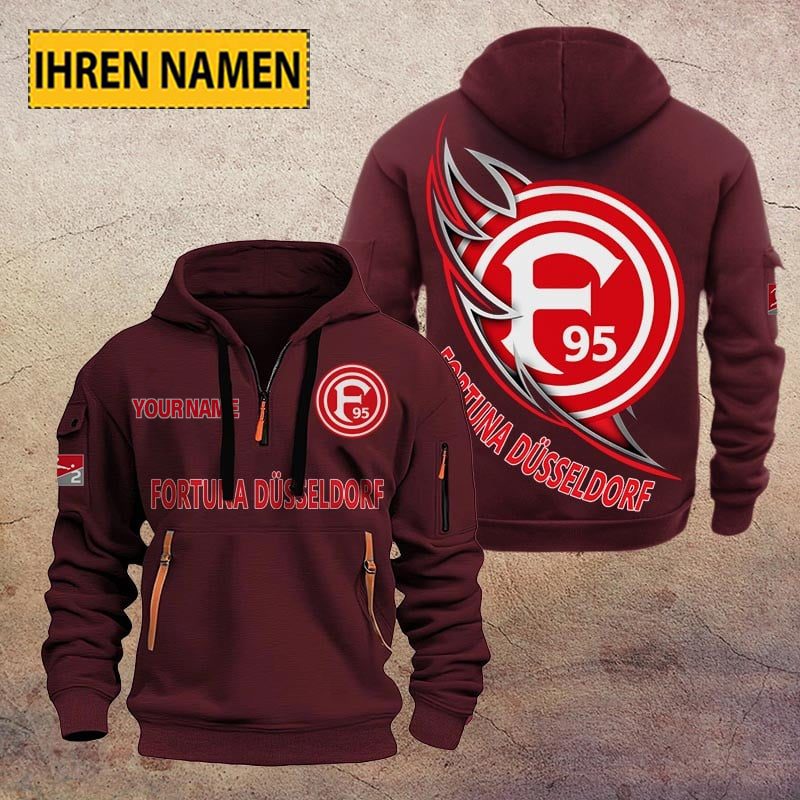 Fortuna Dusseldorf Quarter Zip Hoodie PT70798