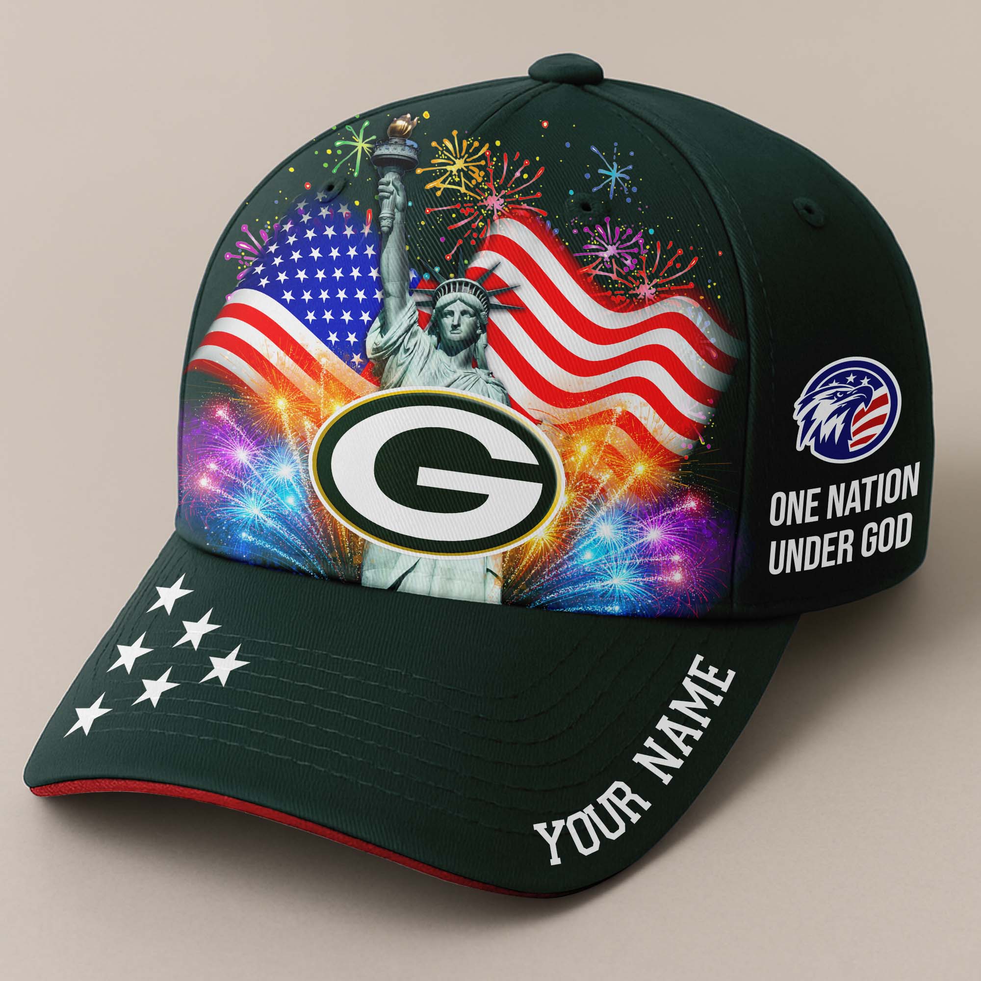 Green Bay Packers Independence Day Cap PT68509