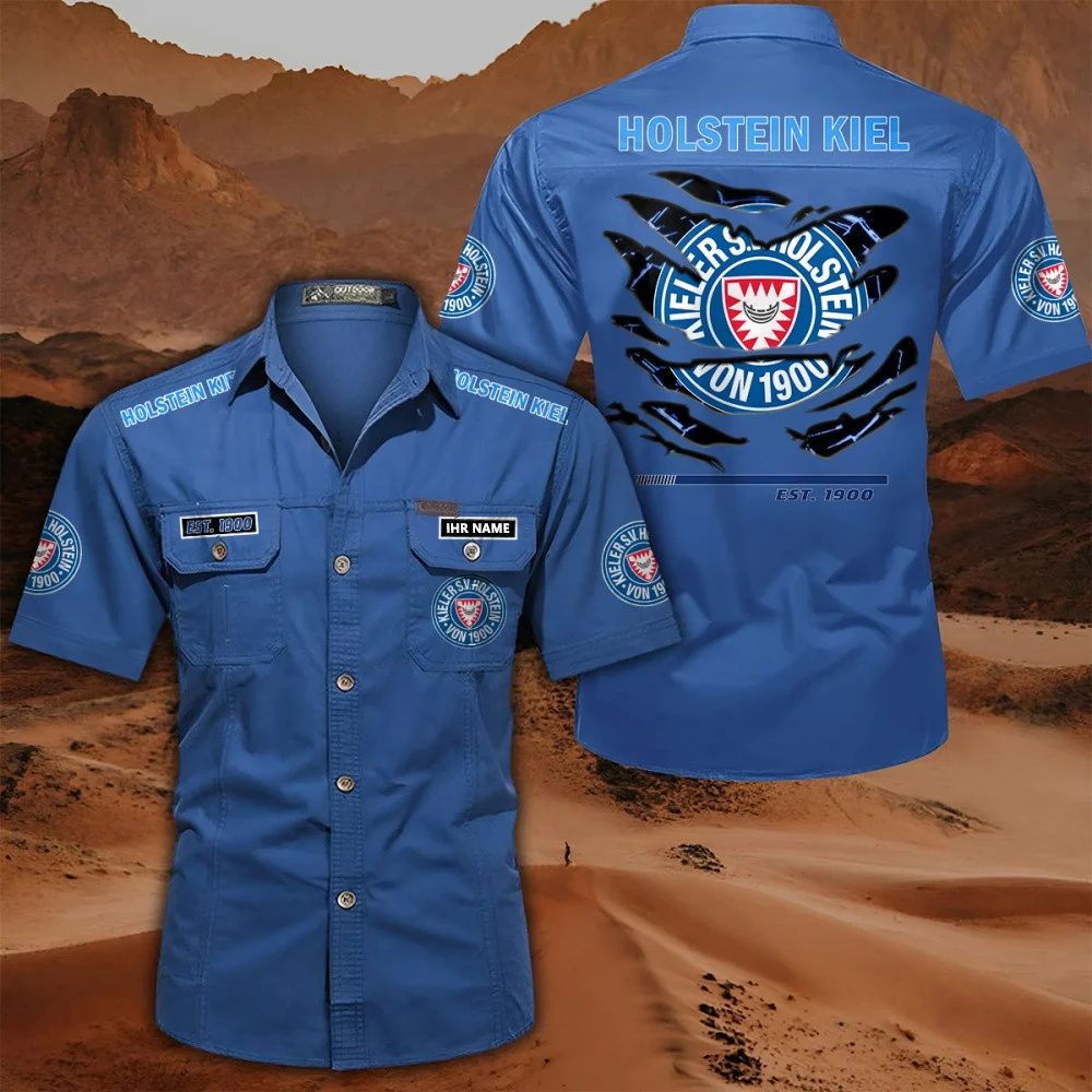 Holstein Kiel Pocket Short Sleeve Shirt PT71386