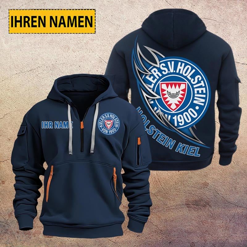 Holstein Kiel Quarter Zip Hoodie PT70816