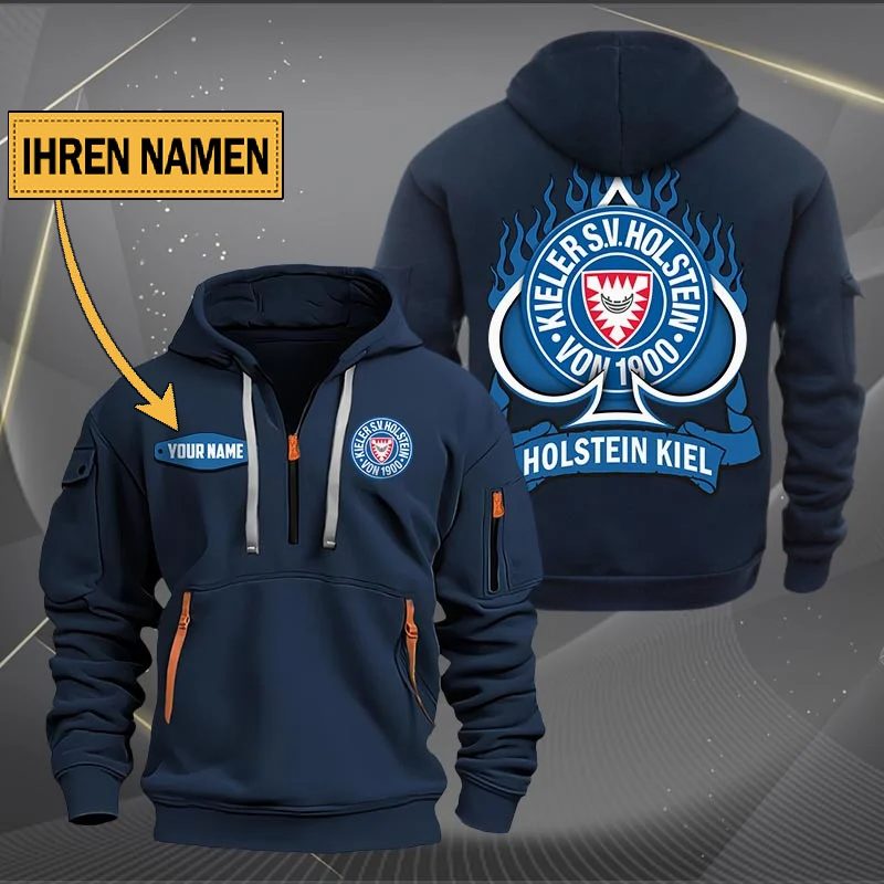Holstein Kiel Quarter Zip Hoodie PT70817