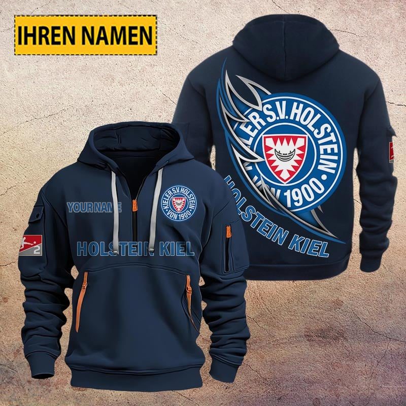 Holstein Kiel Quarter Zip Hoodie PT70818