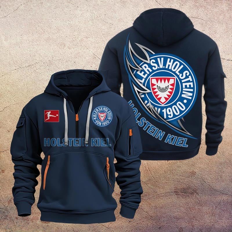 Holstein Kiel Quarter Zip Hoodie PT70819