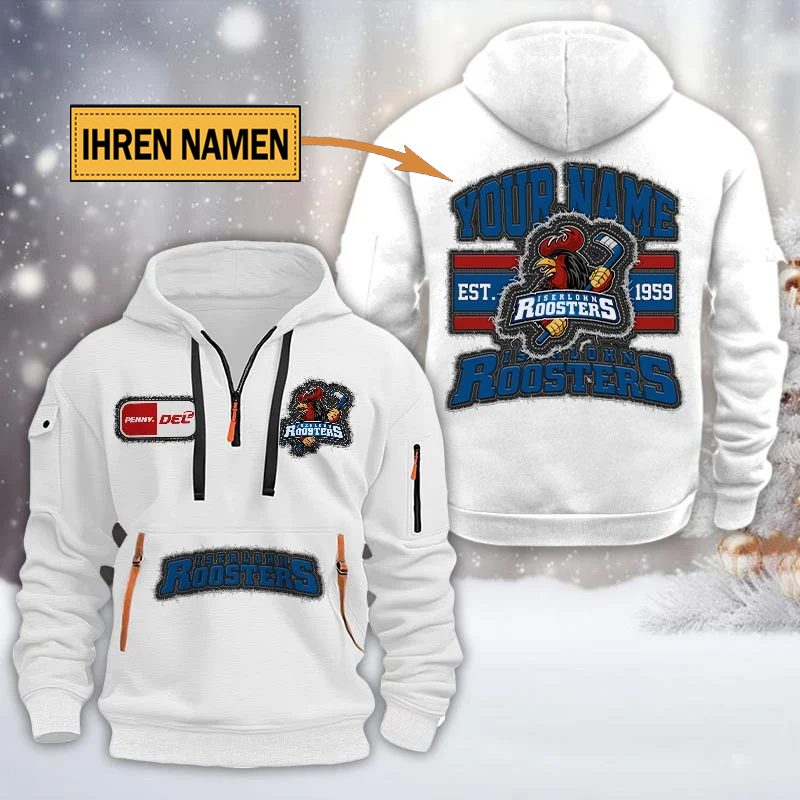 Iserlohn Roosters Quarter Zip Hoodie PT70820