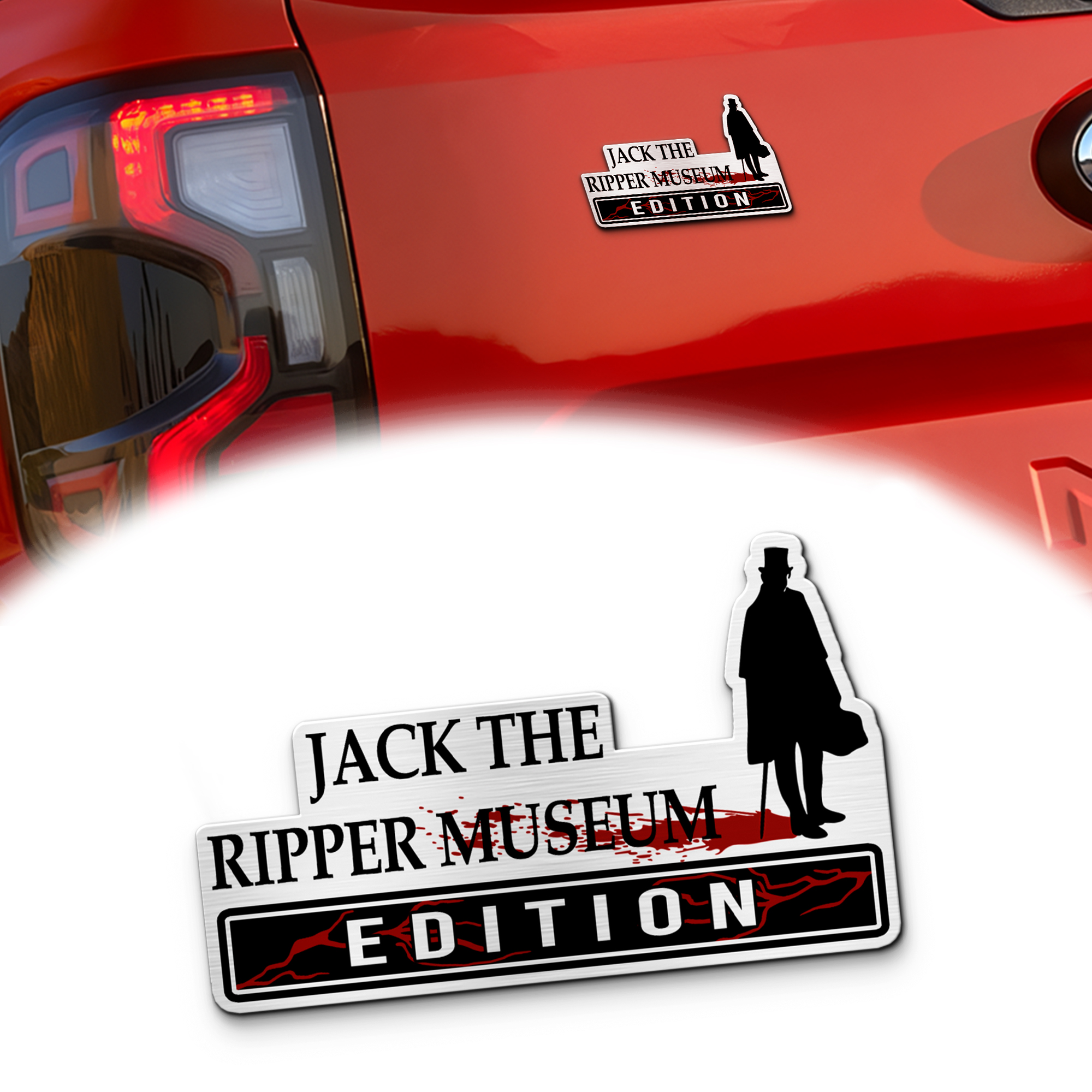 Jack The Ripper Museum Edition Acrylic Car Emblem MS10177