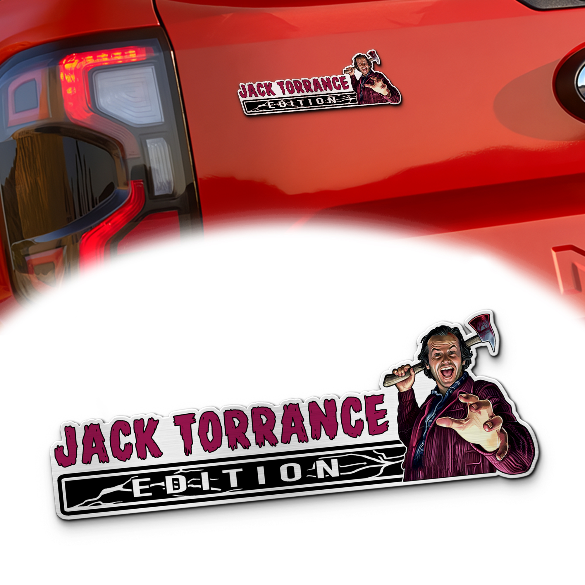 Jack Torrance Edition Acrylic Car Emblem MS10171