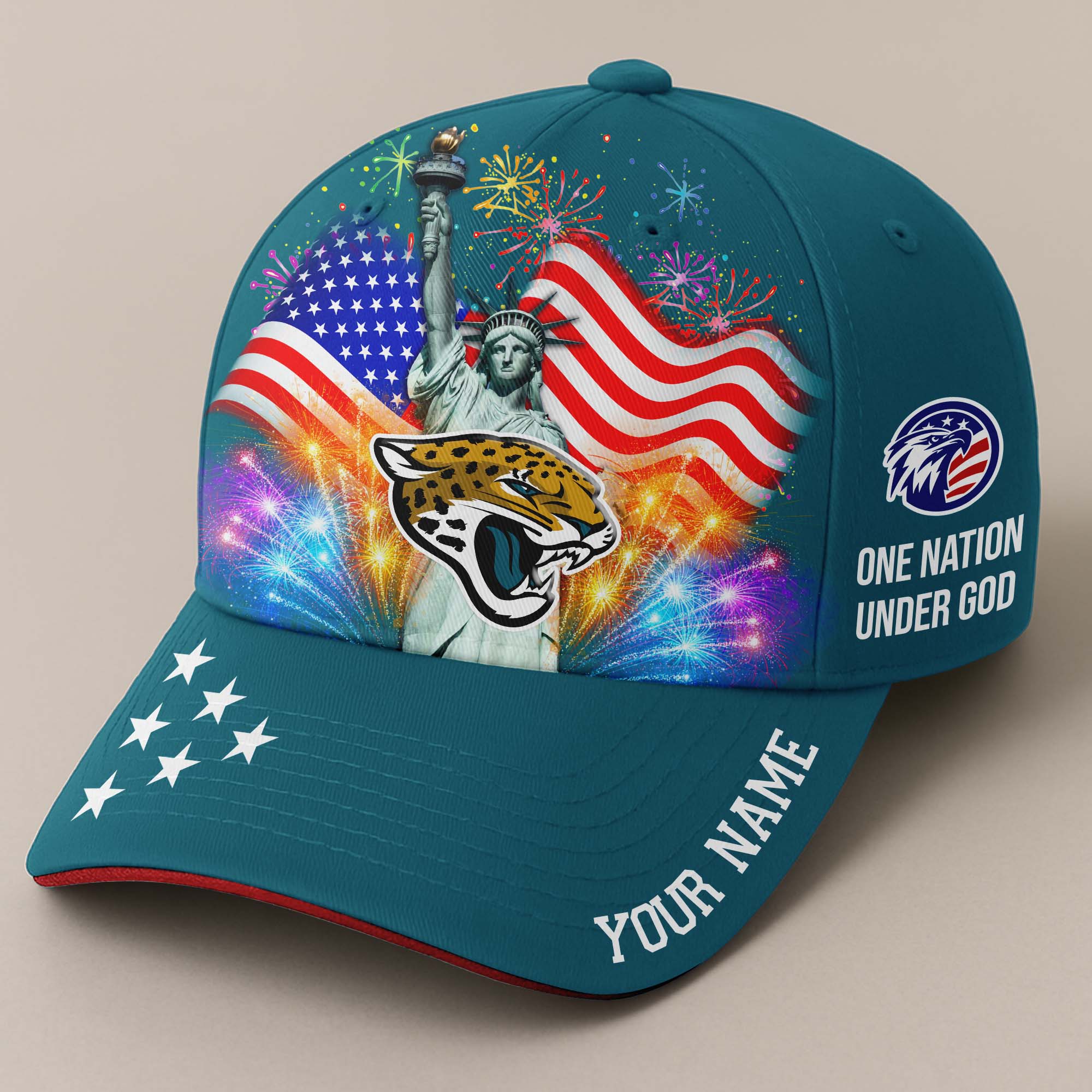 Jacksonville Jaguars Independence Day Cap PT68512