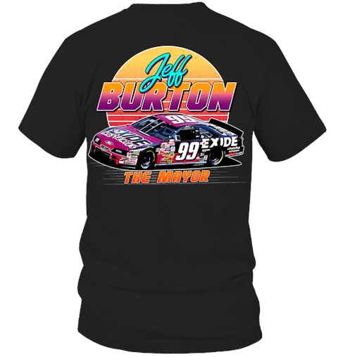 Jeff Burton Exide 99 Nascar 90s T-shirt PT73069