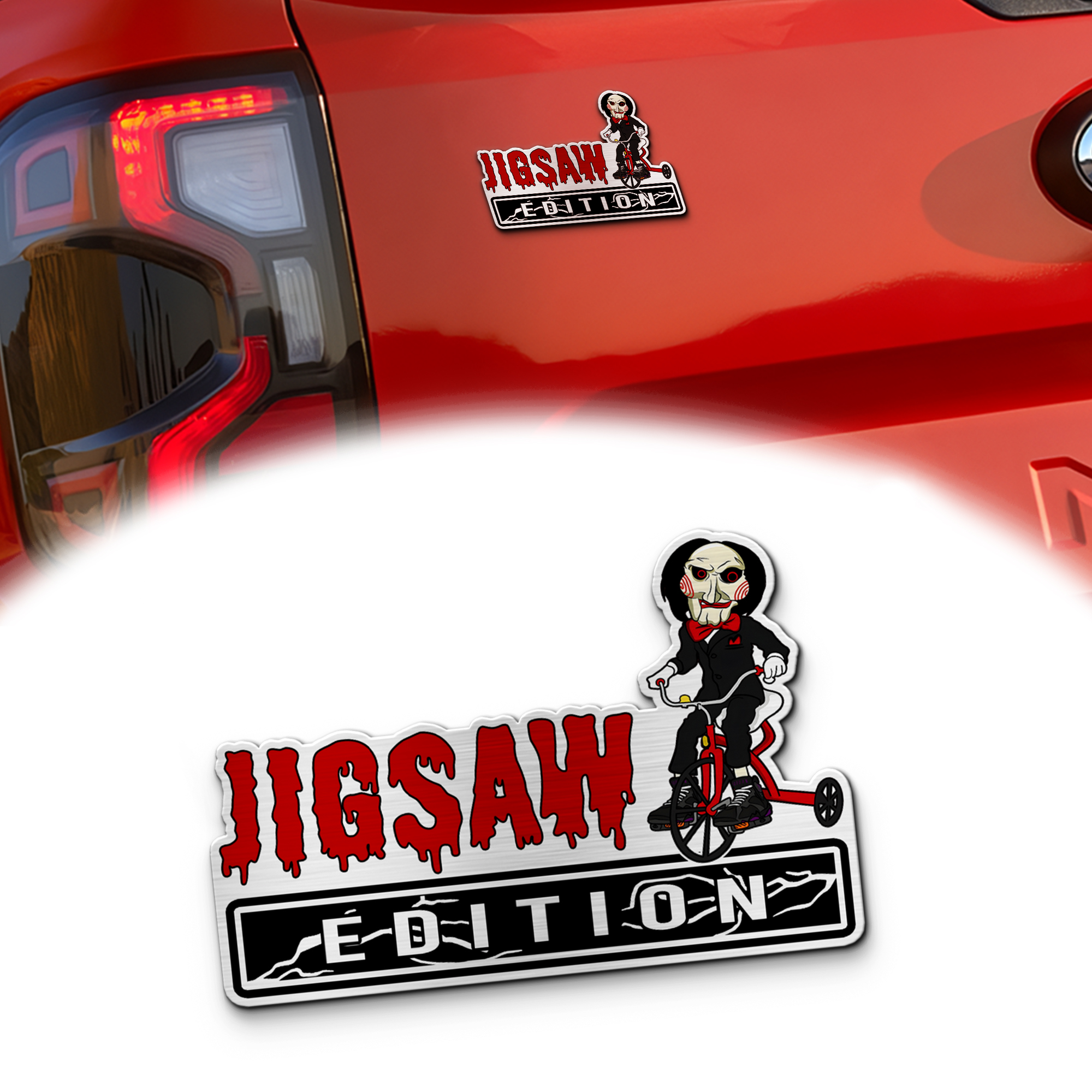 Jig Saw Edition Acrylic Car Emblem MS10172