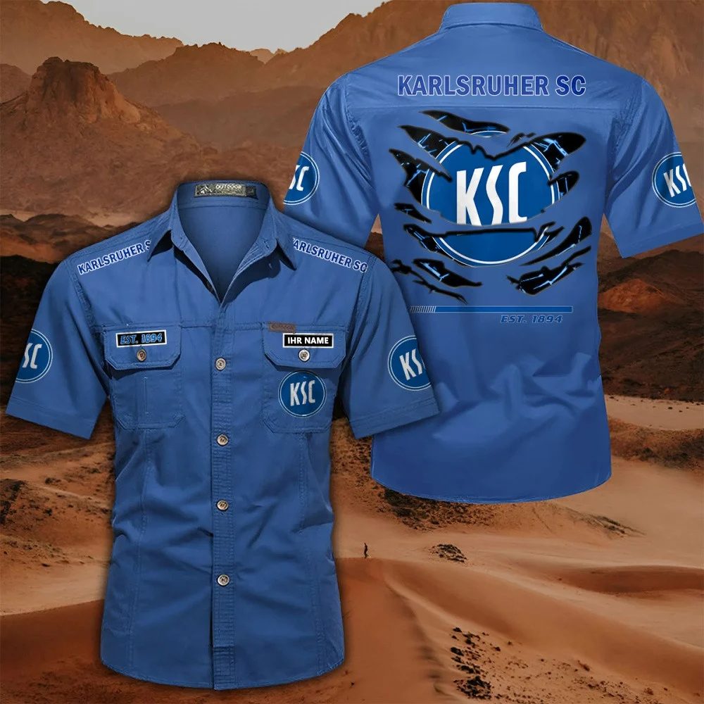 Karlsruher Sc Pocket Short Sleeve Shirt PT71392