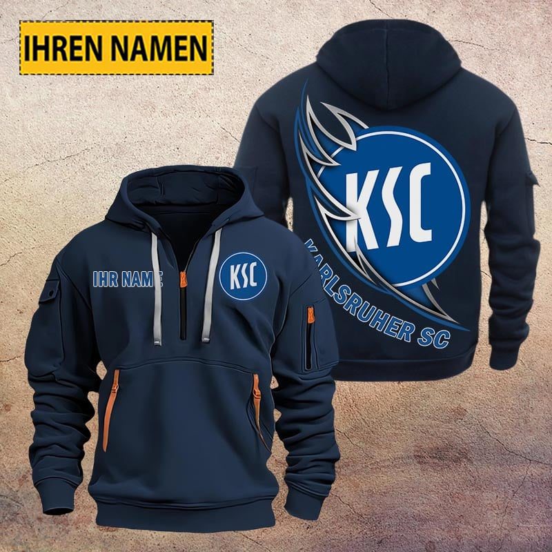 Karlsruher Sc Quarter Zip Hoodie PT70827