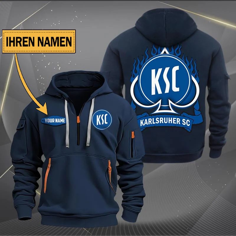Karlsruher Sc Quarter Zip Hoodie PT70828