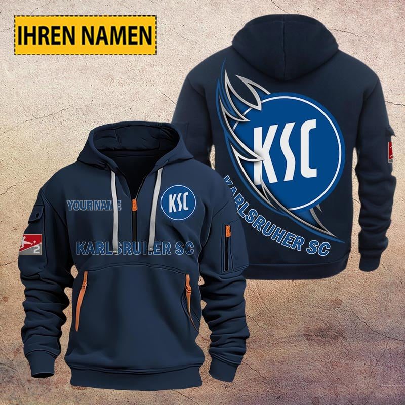 Karlsruher Sc Quarter Zip Hoodie PT70829