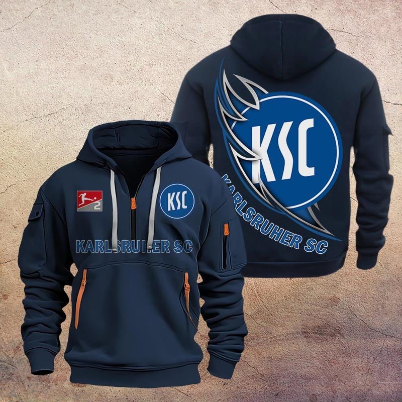 Karlsruher Sc Quarter Zip Hoodie PT70830
