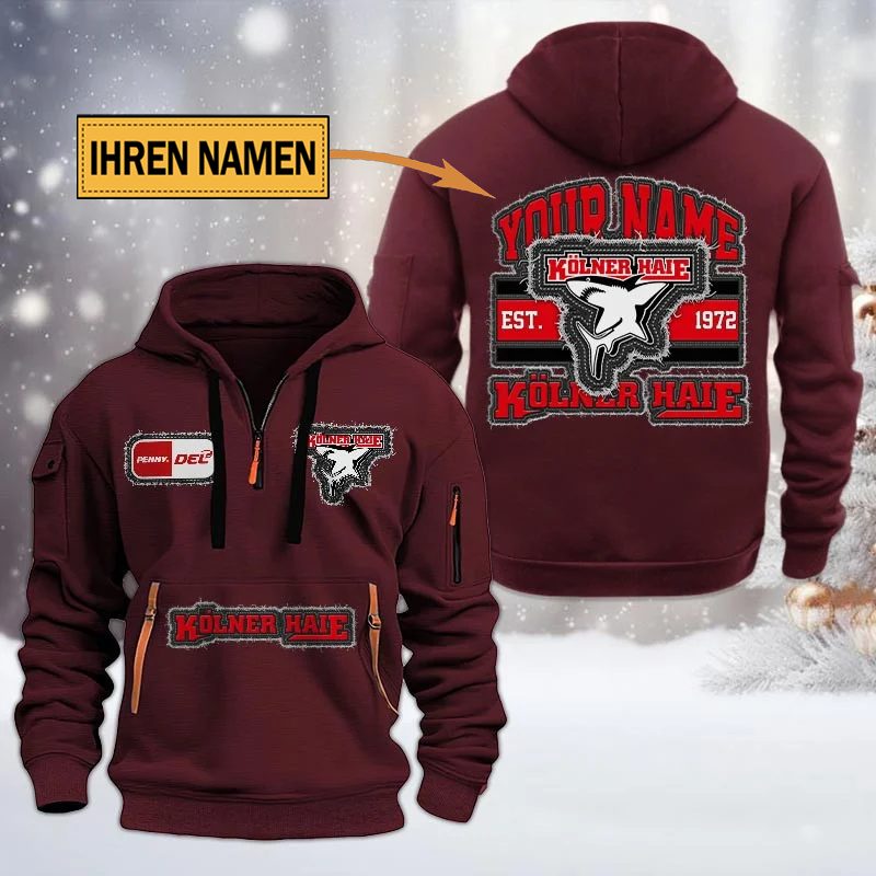 Klner Haie Quarter Zip Hoodie PT70831