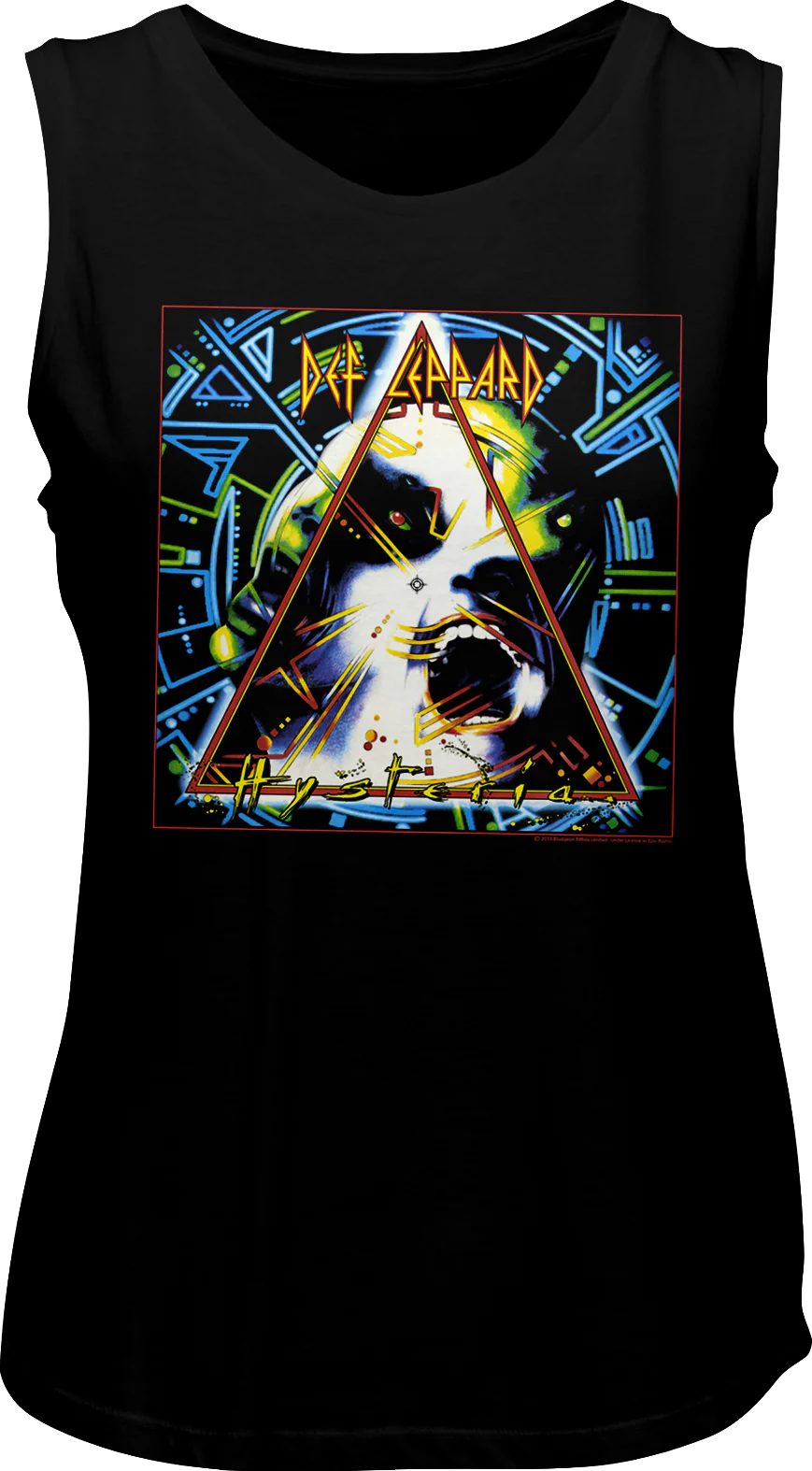 Ladies Hysteria Def Leppard Muscle Tank Top MS02891